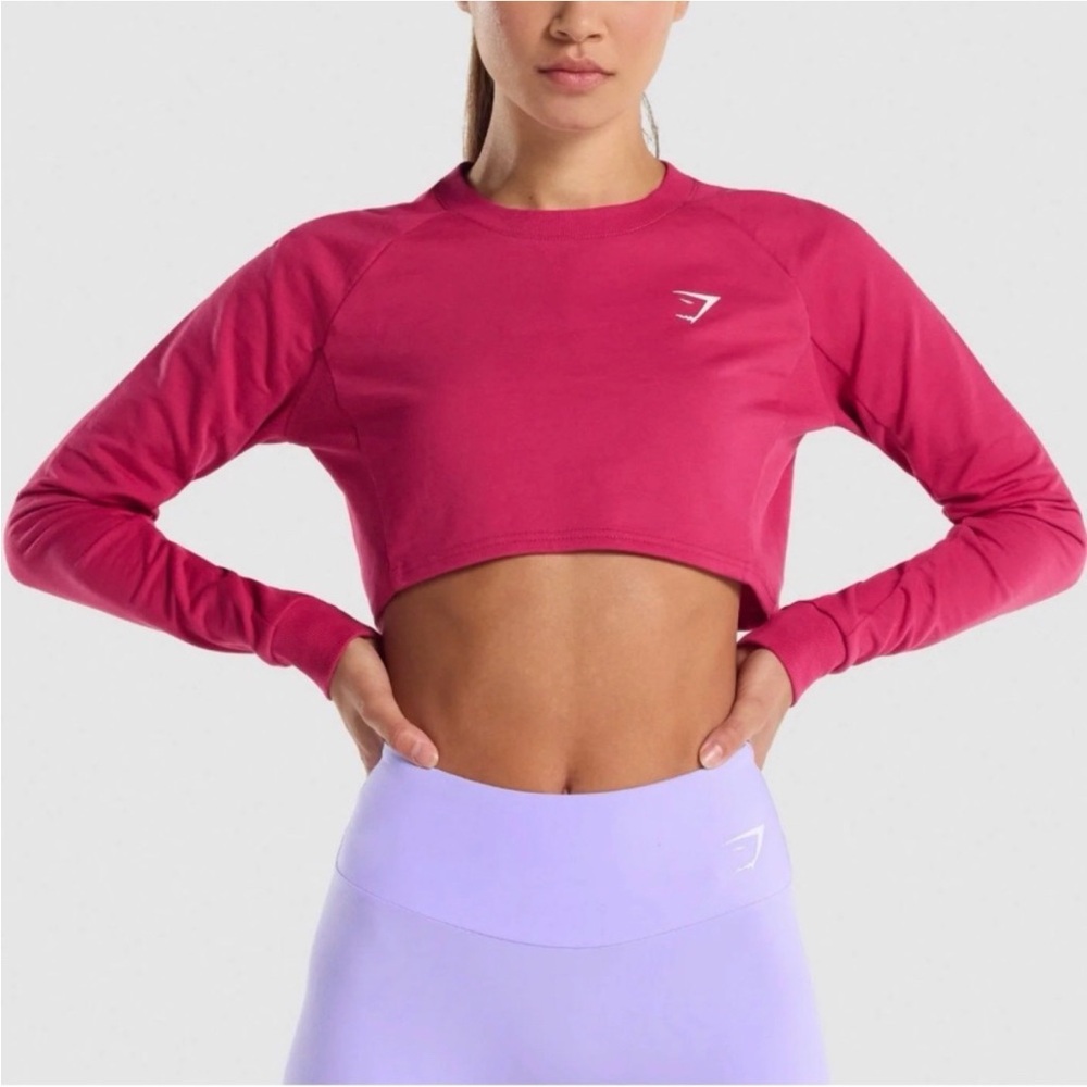 Gymshark Training Cropped Sweatshirt